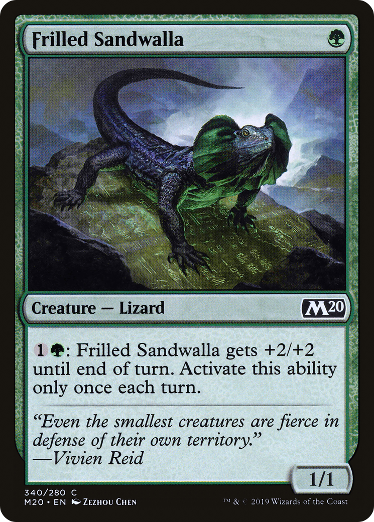 Frilled Sandwalla [Core Set 2020]-1