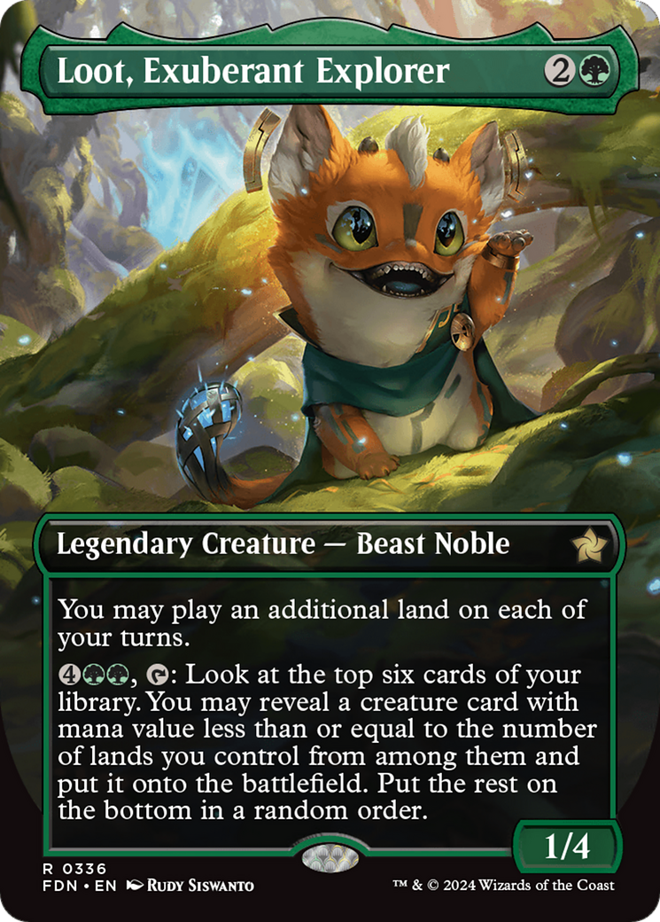 Loot, Exuberant Explorer (Borderless) [Foundations]-1