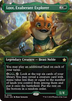 Loot, Exuberant Explorer (Borderless) [Foundations]-1