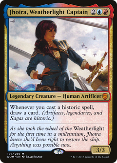 Jhoira, Weatherlight Captain [Dominaria]-1