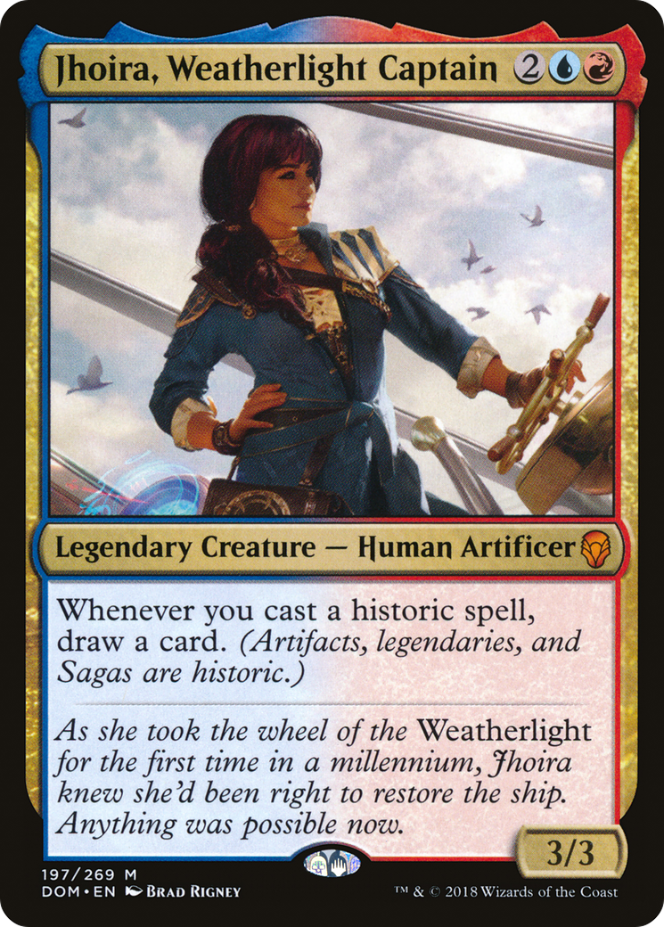 Jhoira, Weatherlight Captain [Dominaria]-1