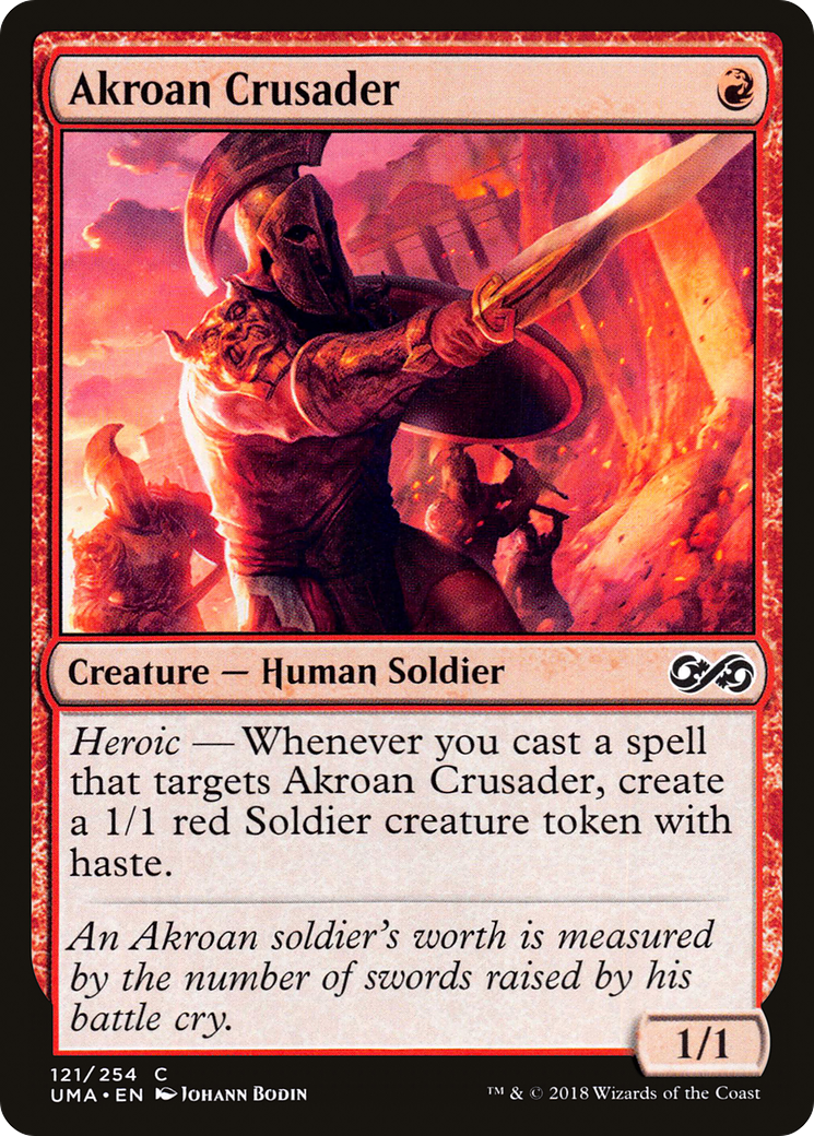 Akroan Crusader [Ultimate Masters]-1