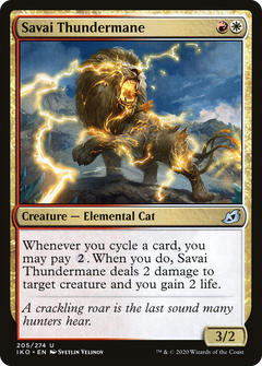 Savai Thundermane [Ikoria: Lair of Behemoths]-1