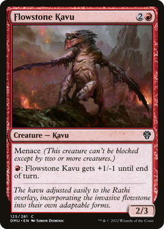Flowstone Kavu [Dominaria United]-1