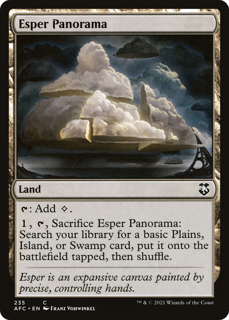 Esper Panorama [Dungeons & Dragons: Adventures in the Forgotten Realms Commander]-1