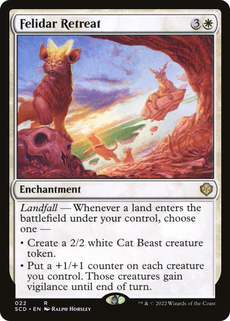 Felidar Retreat [Starter Commander Decks]-1