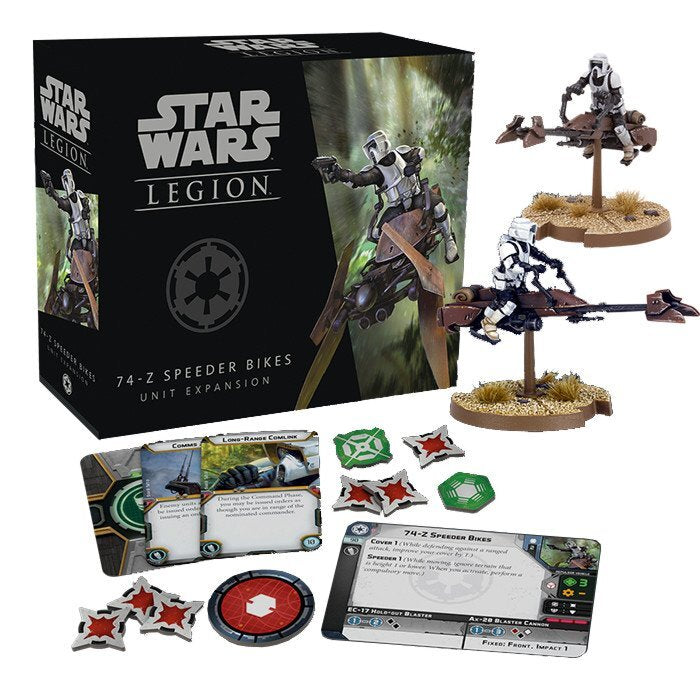Star Wars Legion : 74-Z Speeder Bikes Unit Expansion-1