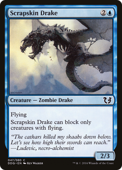 Scrapskin Drake [Duel Decks: Blessed vs. Cursed]-1