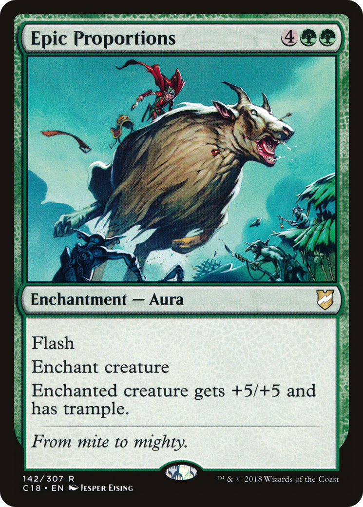 Epic Proportions [Commander 2018]-1
