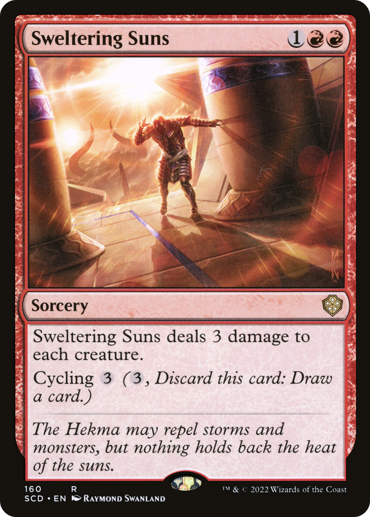 Sweltering Suns [Starter Commander Decks]-1