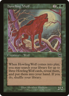 Howling Wolf [Mercadian Masques]-1