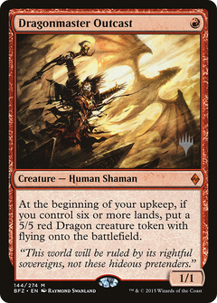 Dragonmaster Outcast (Promo Pack) [Battle for Zendikar Promos]-1