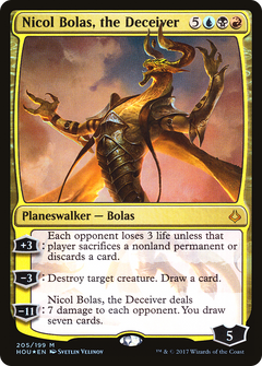 Nicol Bolas, the Deceiver [Hour of Devastation]-1