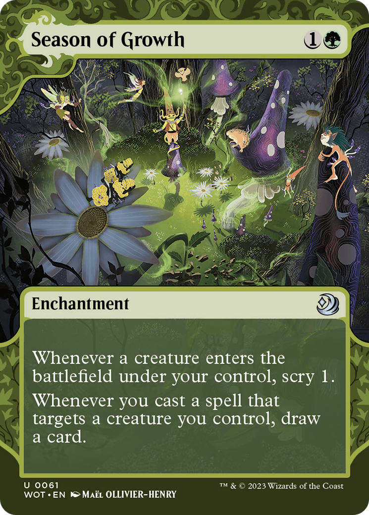 Season of Growth [Wilds of Eldraine: Enchanting Tales]-1