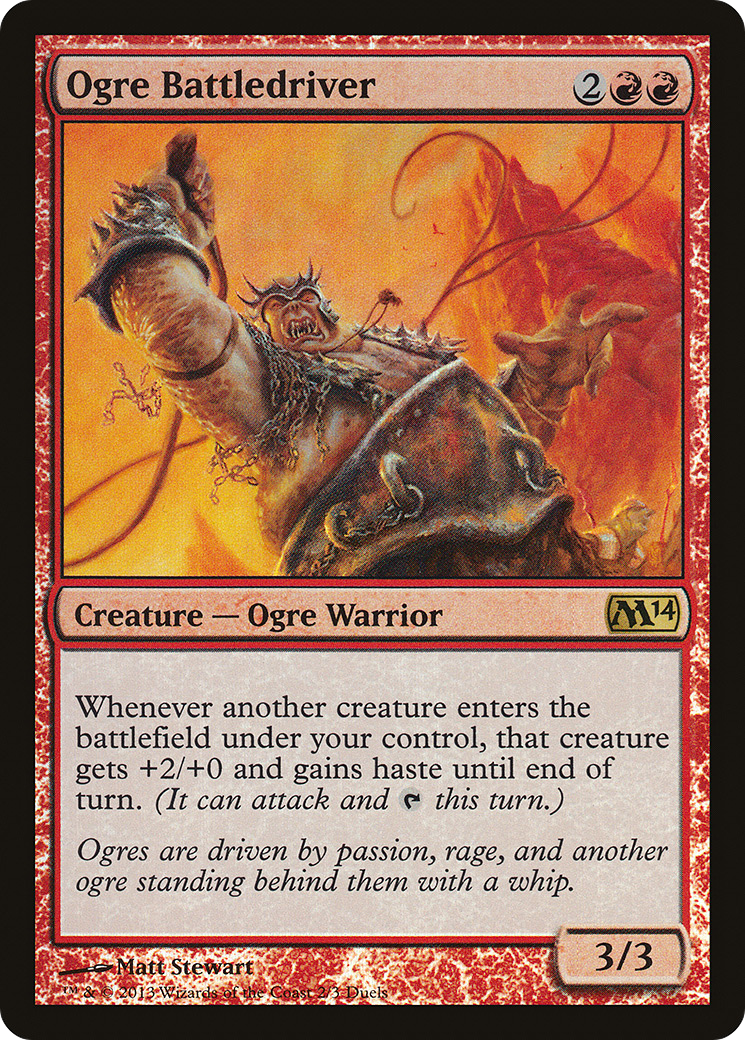 Ogre Battledriver (Duels of the Planeswalkers Promos) [Duels of the Planeswalkers Promos 2013]-1