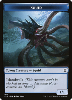 Squid (TCLB-029) - Battle for Baldur's Gate Tokens-1