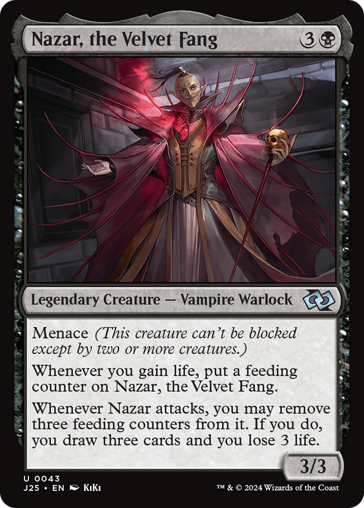 Nazar, the Velvet Fang (Anime) [Foundations Jumpstart]-1