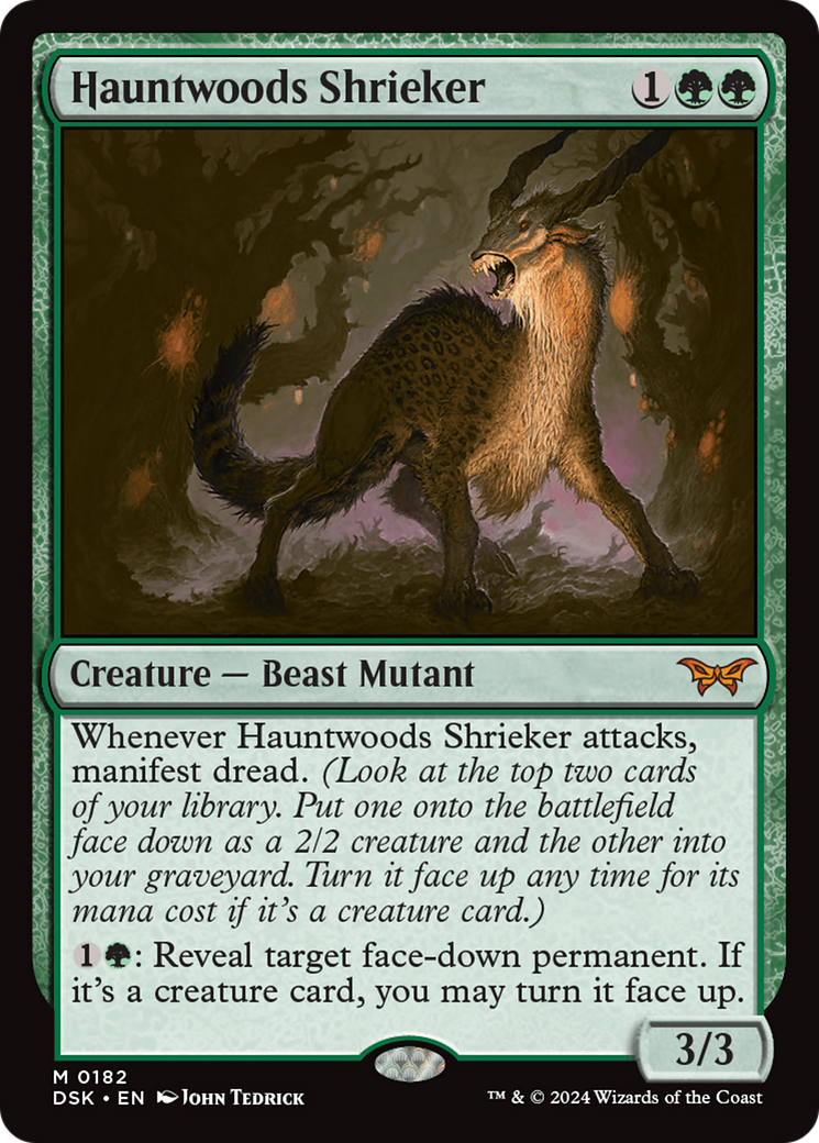 Hauntwoods Shrieker [Duskmourn: House of Horror]-1