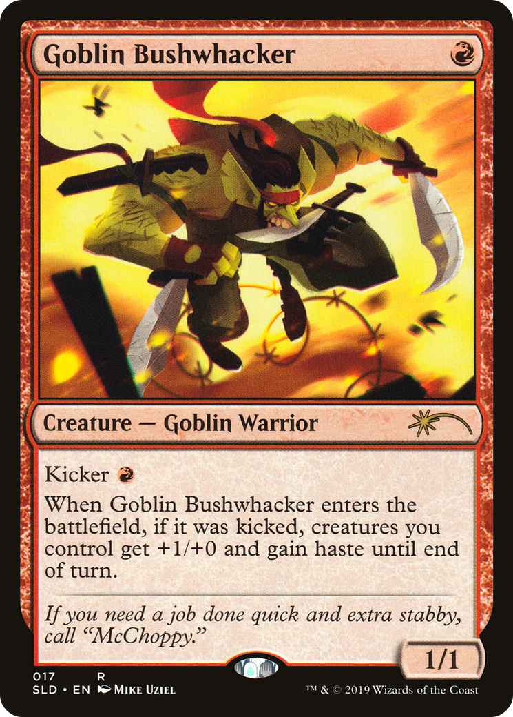 Goblin Bushwhacker [Secret Lair Drop Series]-1