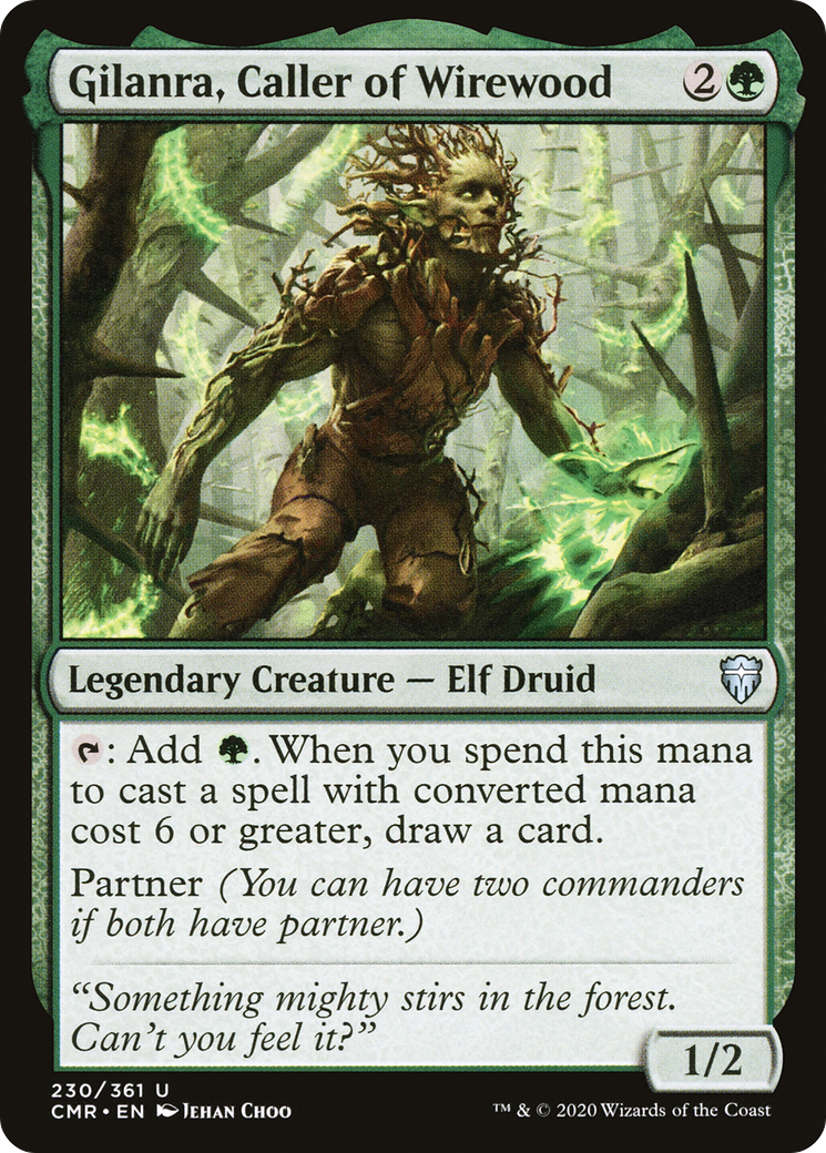 Gilanra, Caller of Wirewood [Commander Legends]-1