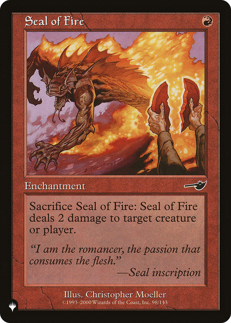 Seal of Fire [The List]-1