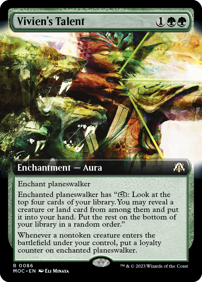 Vivien's Talent (Extended Art) [March of the Machine Commander]-1