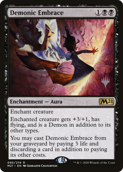 Demonic Embrace (Promo Pack) [Core Set 2021 Promos]-1