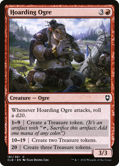 Hoarding Ogre [Commander Legends: Battle for Baldur's Gate]-1