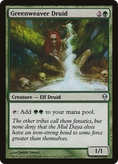Greenweaver Druid [Zendikar]-1