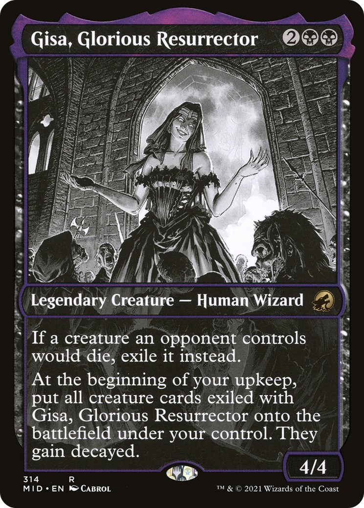 Gisa, Glorious Resurrector (Showcase Eternal Night) [Innistrad: Midnight Hunt]-1