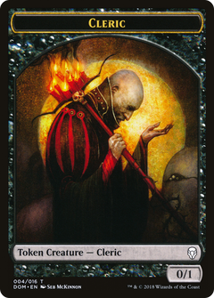 Cleric Token [Dominaria Tokens]-1