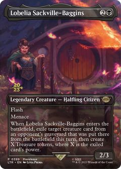 Lobelia Sackville-Baggins (399) [The Lord of the Rings: Tales of Middle-Earth Prerelease Promos]-1