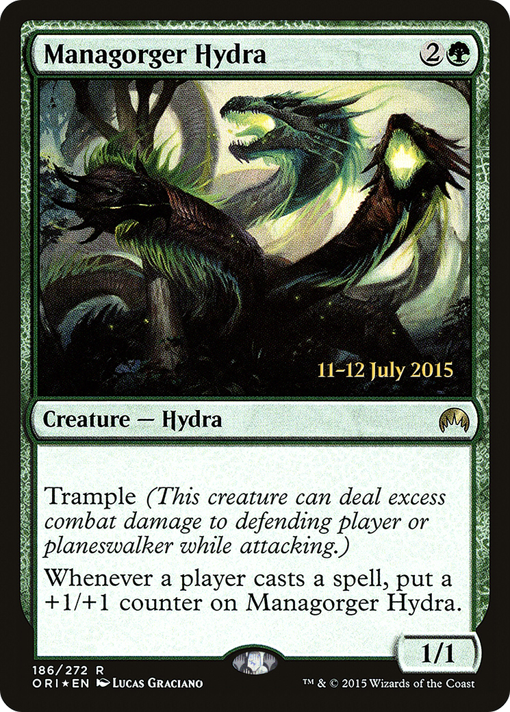 Managorger Hydra [Magic Origins Prerelease Promos]-1