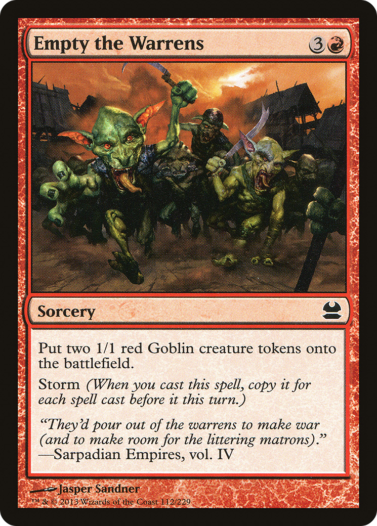 Empty the Warrens [Modern Masters]-1
