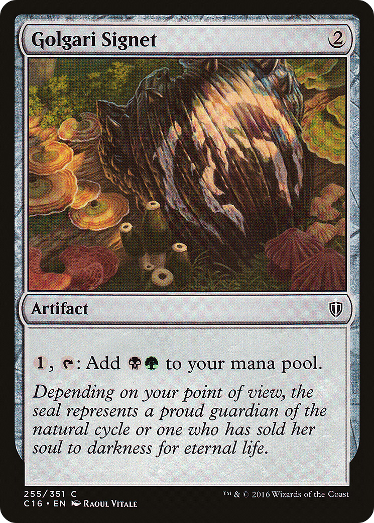 Golgari Signet [Commander 2016]-1