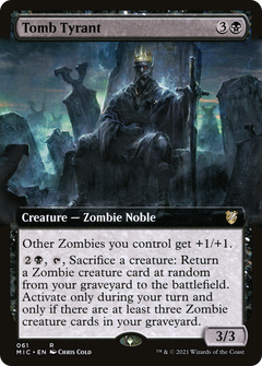 Tomb Tyrant (Extended Art) [Innistrad: Midnight Hunt Commander]-1