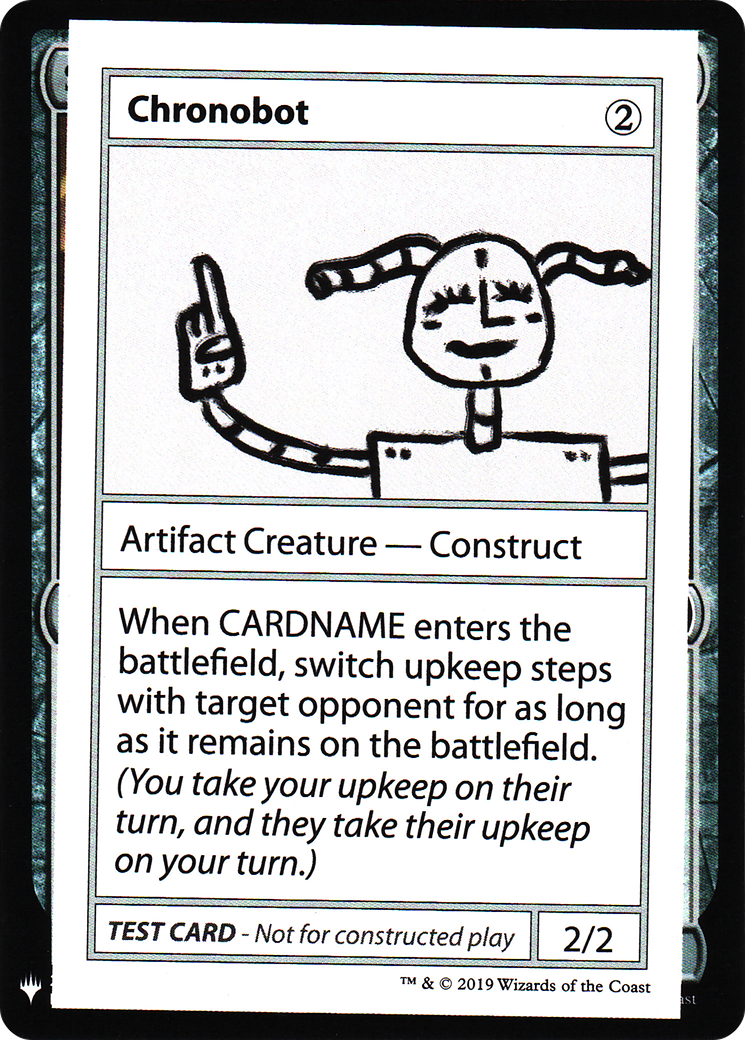 Chronobot [Mystery Booster Playtest Cards]-1