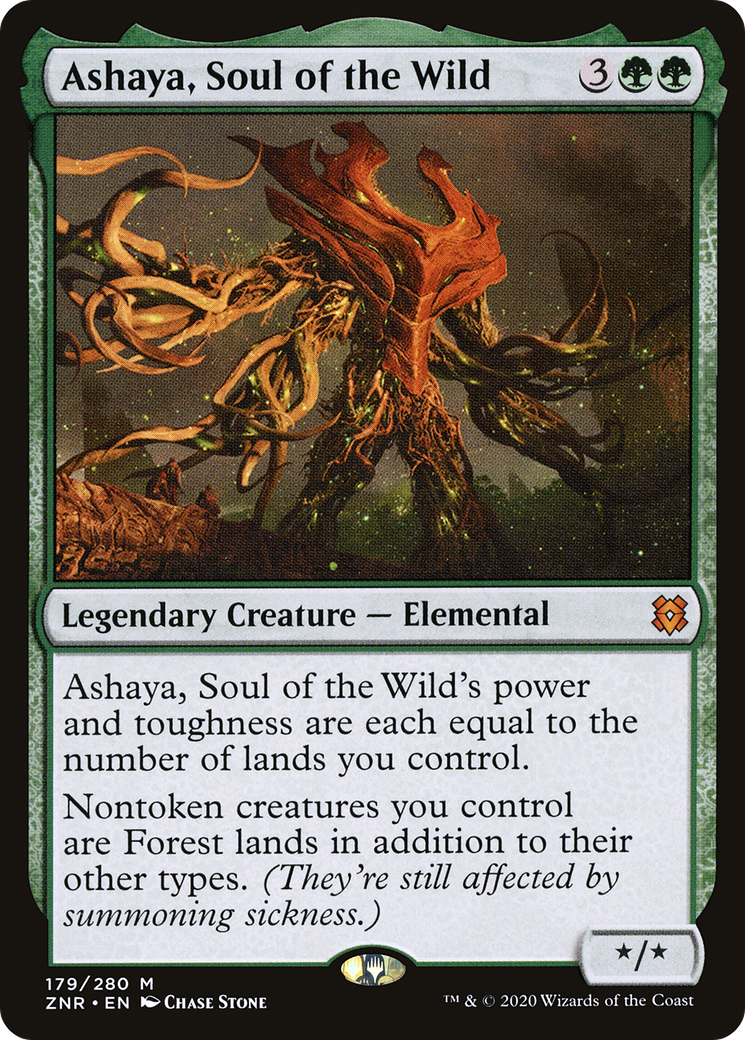 Ashaya, Soul of the Wild [Zendikar Rising]-1