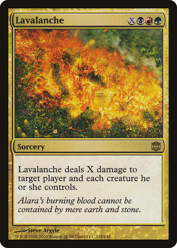 Lavalanche [Alara Reborn]-1