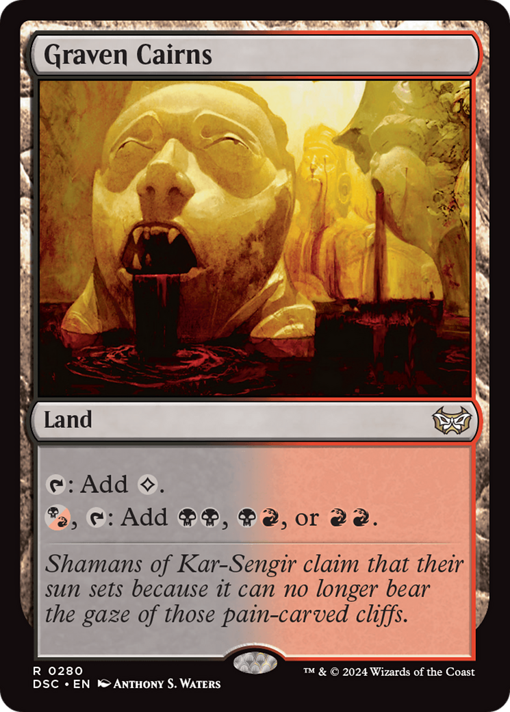 Graven Cairns [Duskmourn: House of Horror Commander]-1