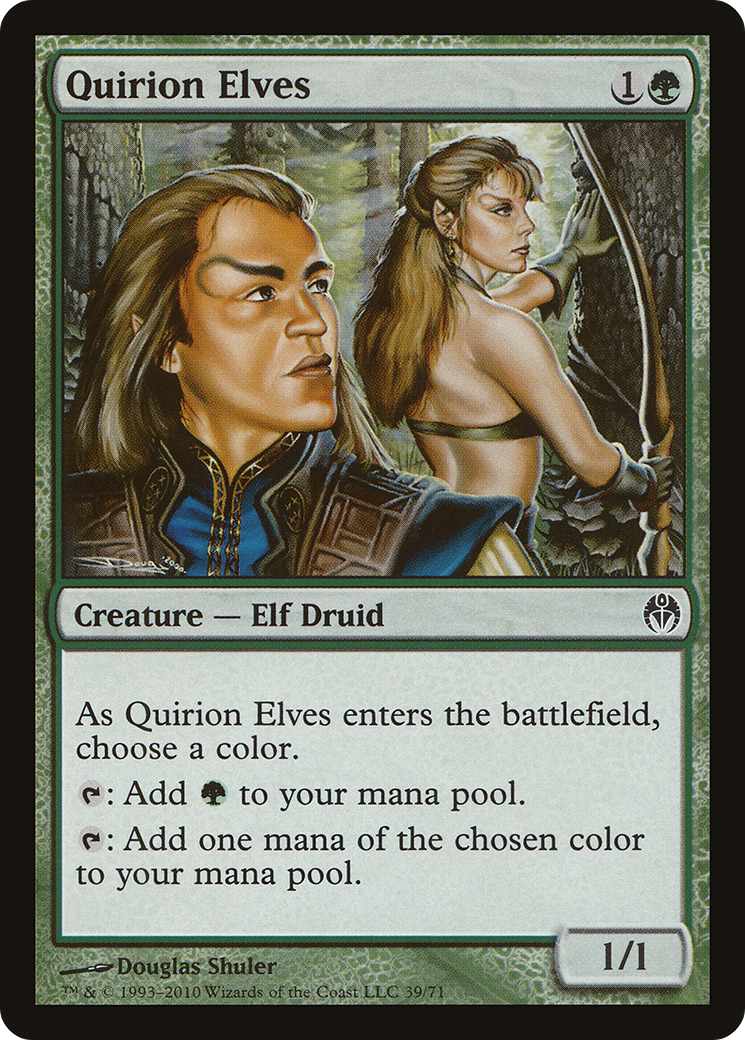 Quirion Elves [Duel Decks: Phyrexia vs. the Coalition]-1
