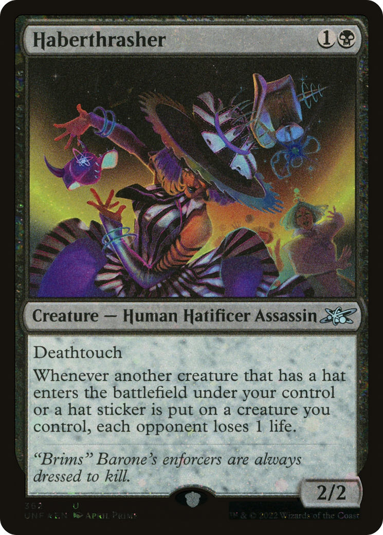 Haberthrasher (Galaxy Foil) [Unfinity]-1