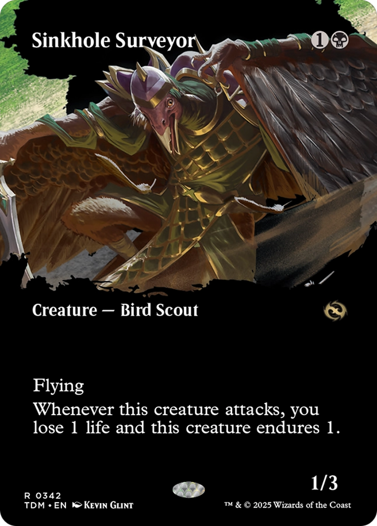 Sinkhole Surveyor (Borderless) [Tarkir: Dragonstorm]-1