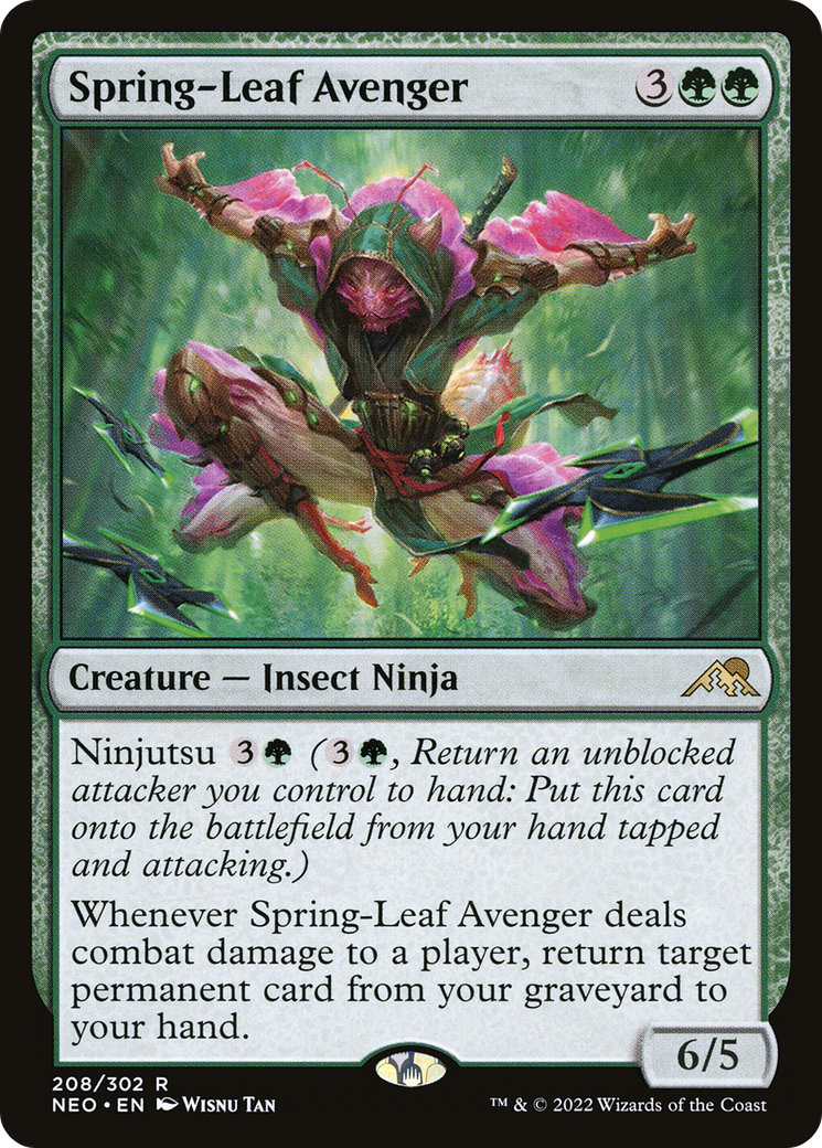 Spring-Leaf Avenger [Kamigawa: Neon Dynasty]-1