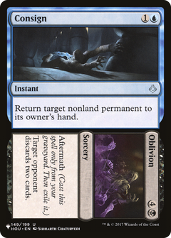 Consign // Oblivion [The List]-1