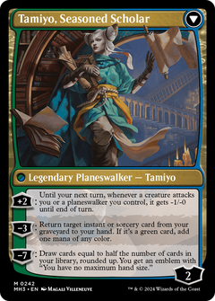 Tamiyo, Inquisitive Student // Tamiyo, Seasoned Scholar [Modern Horizons 3]-2