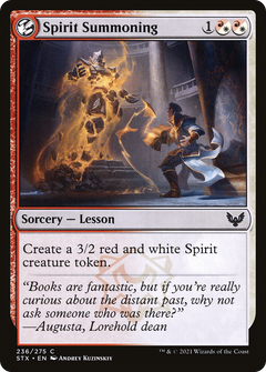 Spirit Summoning [Strixhaven: School of Mages]-1