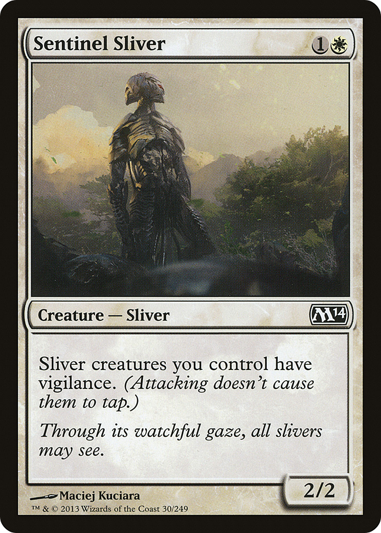 Sentinel Sliver [Magic 2014]-1