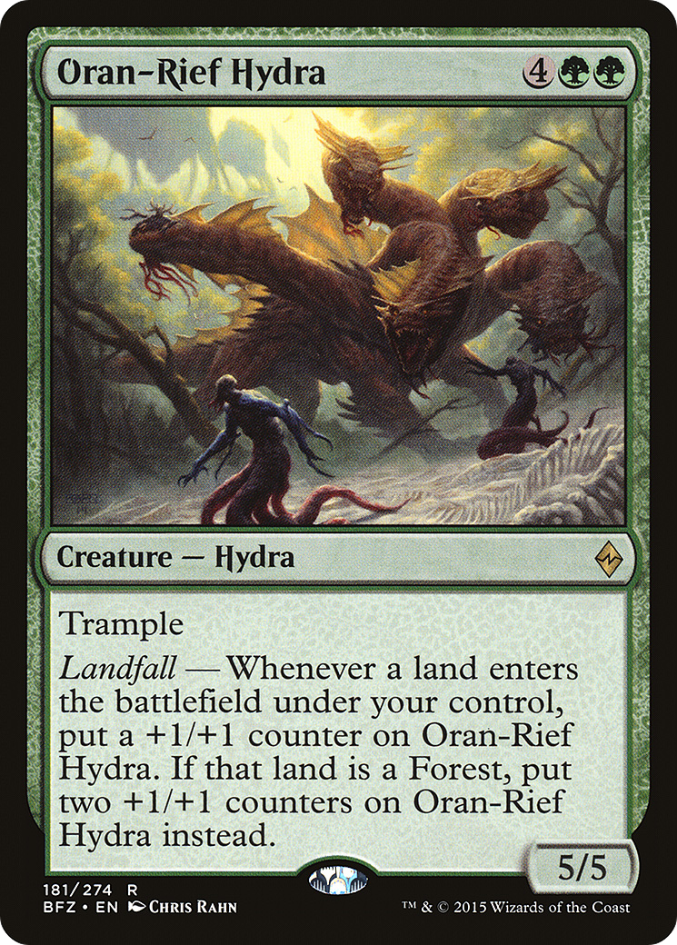 Oran-Rief Hydra [Battle for Zendikar]-1
