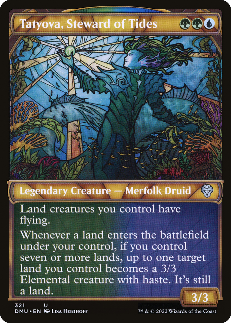 Tatyova, Steward of Tides (Showcase) [Dominaria United]-1